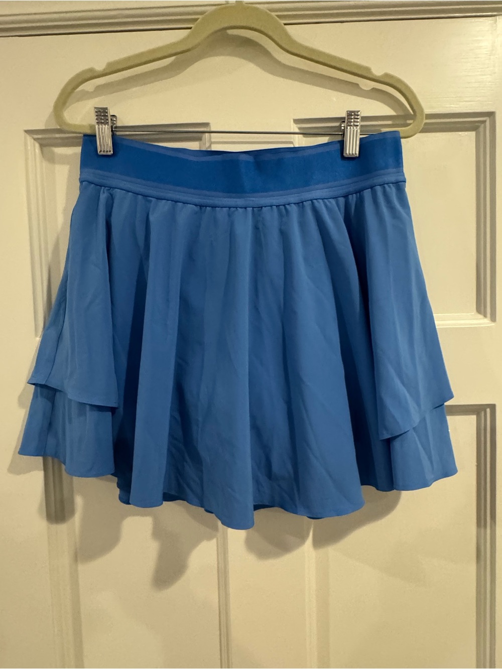 lululemon athletica Light Blue Tiered Skater Skirt
